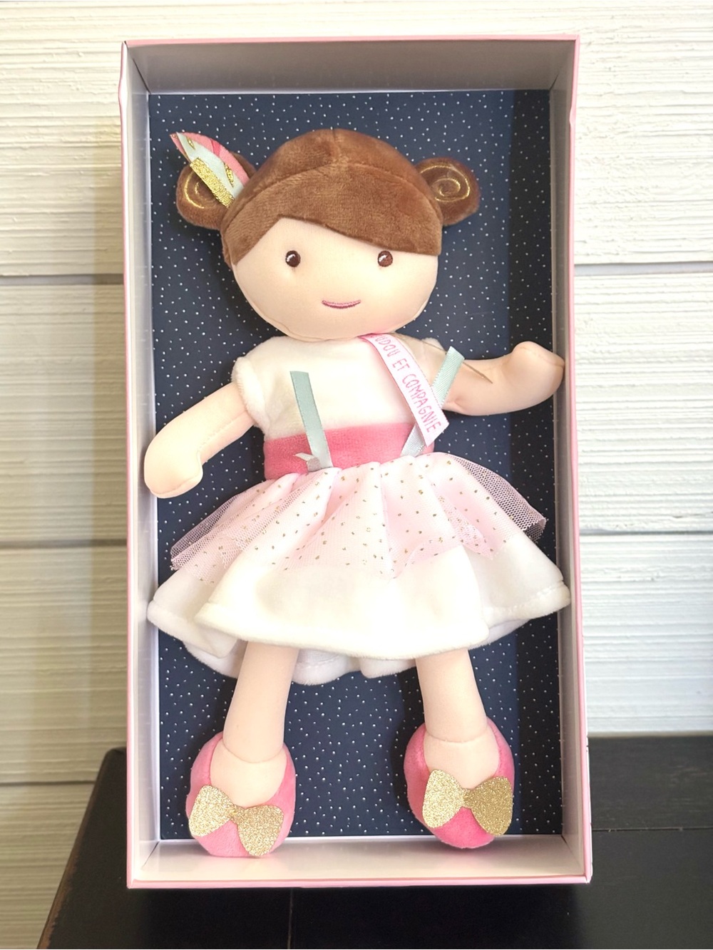 Jolijou Paris Doudou et Compagnie Demoiselle Princess Ombelline Soft Doll NEW